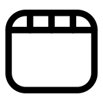 Video File 4 SVG Icon